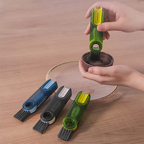 3 in 1 Cup Lid Gap Cleaning Brush Set, Multifunctional Insulation Bottle Cleaning Tools, Mutipurpose Tiny Silicone Cup Holder Cleaner, Home Kitchen Cleaning Tools - style: 3Pcs Mix