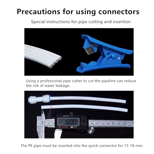 15 Pack 1/4 Inch Y Type 3 Way Tee Splitter Fittings - RO Water Reverse Osmosis Quick Connect Tube Fittings Connectors for Faucet, Dispenser, Ice Maker - style: 1/4 inch Y connect(15)