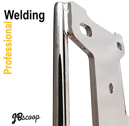 JBscoop Garden Hose Holder, Stainless Steel Wall Mount for Water Hose & Extension Cords, Heavy Duty & Rust Proof