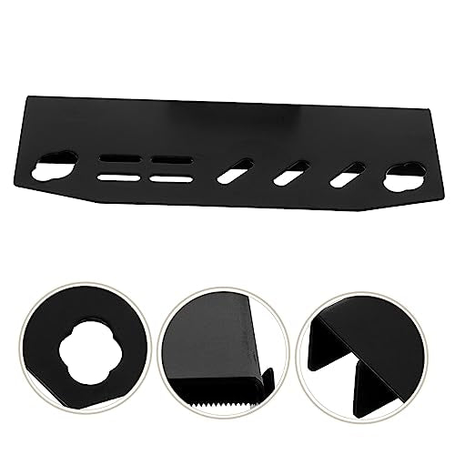 FRCOLOR Aquarium Tool Holder Organizer Rust-Proof Black Stainless Steel Rack for Fish Tank Tweezers Aquascaping Maintenance