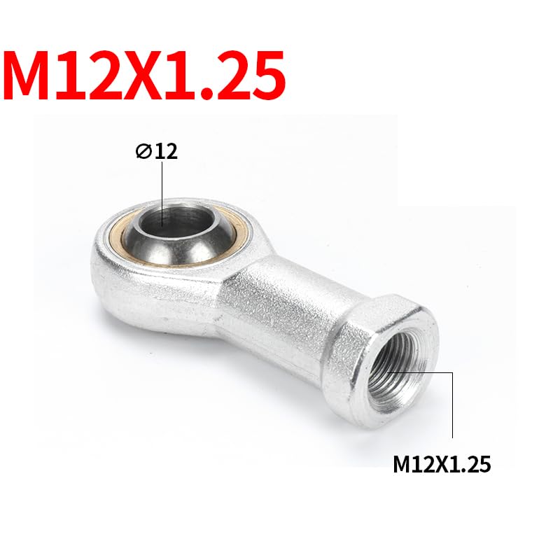 Rod End with Internal Serration for SC/MAL Cylinder FE Series, Clevis Joint Bearing & Spherical Ball Head Connecting Rod (FE40) - color: FE, size: 40