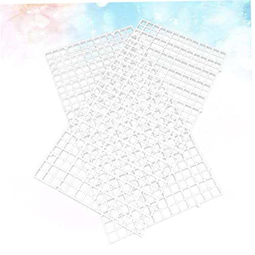 BESPORTBLE 6pcs Aquarium Isolation Panel Practical Lattice Plate for Fish Tank Easy Install Divider Suitable for Breeding and Separation White Aquarium Supplies
