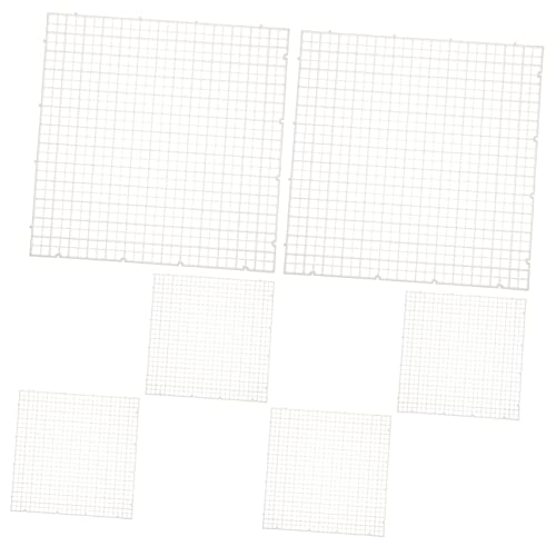 Happyyami 6pcs Fish Tank Divider Isolation Board Aquarium Filtering Plates for Fish Tank Accessory Separation
