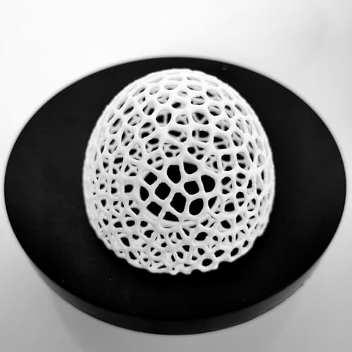 Decorative Shelter Domes, Aquarium Hideaway for Small Fish and Shrimp to Breed, Play and Rest, Safe and Non-Toxic 3D Printed Fish Tank Decorations (White) - color: White