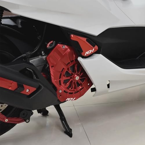 FOR ADV150 ADV160 adv150 adv160 2024 2023 2022 accessories water tank protection cover motorcycle aluminum alloy water tank cooling net cooling grille cooling protection net engine cooling cover (C) - color: C