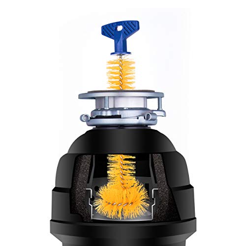 Mr. Scrappy Universal Garbage Disposal Brush, Sturdy Grip Handle, 11-Inches,Yellow - style: Brush