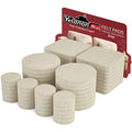 Yelanon Felt Furniture Pads -56 Pcs(1+2)” Premium Felt Pads for Chair Legs Furniture, Floor Protectors for Hardwood Floors, Beige - size: 56 pcs 1" & 2" Mixed Beige