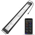 hygger 40W Smart Aquarium Light, Bluetooth LED Light with App Control, Full Spectrum Fish Tank Light with 24/7 Lighting Cycle, 5 Modes, Adjustable Timer, for 30"-36" Freshwater Planted Tank - size: 40W (for 30-36 inch Tank)
