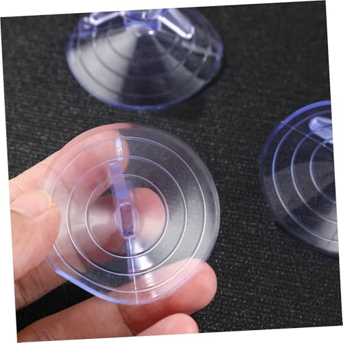 Alipis Aquarium Suction Cups: 12PCS Clear Aquarium Plant Holder with Clips - Small Suction Cups for Fish Tank Decoration Moss Shrimp Nest Reptile Hammocks