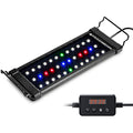 NICREW ClassicLED Plus LED Aquarium Light with Timer, 10 Watts, for 12 to 18 Inch Fish Tank Light, Daylight and Moonlight Cycle - size: 12 - 18 in