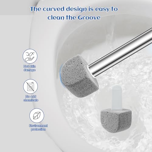 Yingmore 10 Packs Pumice Stone for Toilet Cleaning,Pumice Toilet Bowl Cleaning for Cleaning Toilet,Bathtubs,Kitchen Sink,Grill(Refill) - style: 10 Pack(Refill)