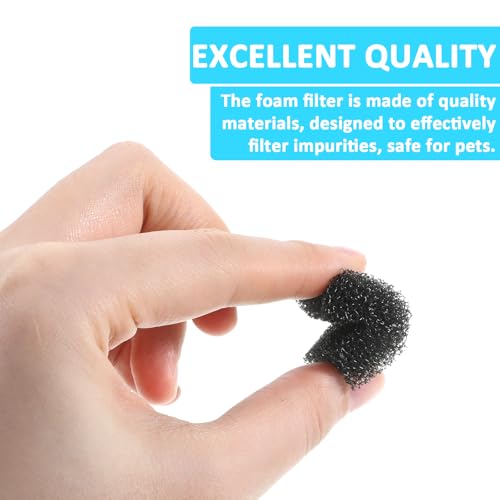 20 PCS Cat Water Fountain Sponge Filters, Block Shape Pet Fountain Replacement Filters Cat Drink Watering Filter Foam Filter Replacement Pre-Filter Sponges for Clean Water