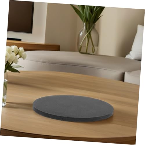 Toddmomy Fish Tank Mat Round Aquarium Pad for Micro Landscapes Soft Cushion with Non Slip Base for Shock Absorption Aquarium Accessories for Stability