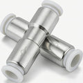 Pneumatic Push to Connect Fitting Check Valve 4mm Tube OD One-way Valve Pack of 2 - size: 4mm OD