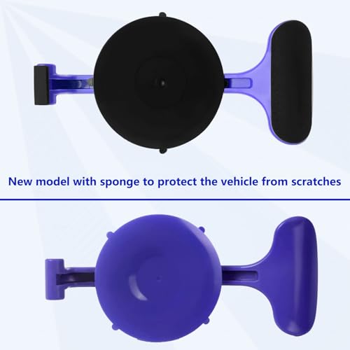 6PC Suction Cup Clamp Set, Class Clamps Kit for Car Convertible Glass Windshield Top Repair Gluing, Car Window Clamps, Suction Cups for Convertible Top, With Sponge Pad...