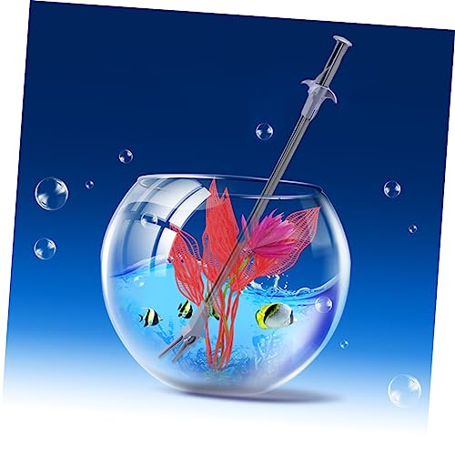 ABOOFAN Feeding Tweezers Aquatic Plants Aquarium Tongs Plastic Tools Tongs for Grabbing Duckweed Plant for Aquarium Long Grabber Aquarium Tweezers Fish Tank Plants Planted Tank