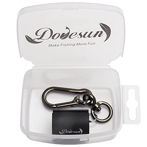 Creek Rod Clips Wearable Fishing Rod Holder Clip Fly Fishing Pole Accessories 1PCS & 2PCS - color: Cylindrical-Black-1PCS