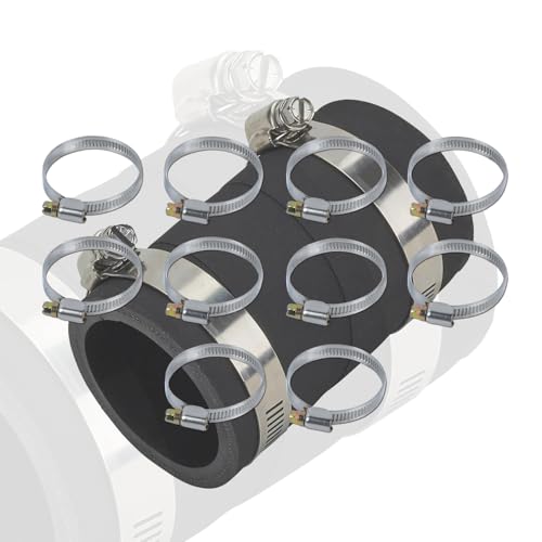 10Pcs Narrow Band 9mm Steel Adjustable Hose Clamp Hoop 32-50mm HC32-50/9 (32-50mm) - size: 32-50mm