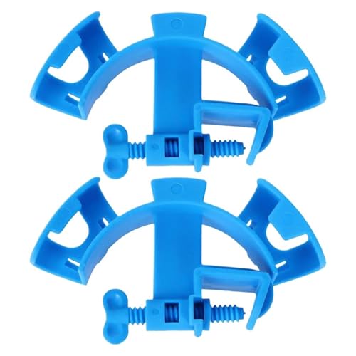 Aquarium Hose Holder 12Pcs Aquarium Water Pipe Holders Strong ABS Tube Clamp Fish Tank Hose Fixator Filter Holder Plastic