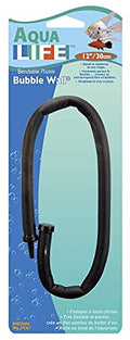 Penn-Plax Aqua Life Bendable Aquarium Bubble Wall – Flexible Air Diffuser and Bubbler for Fish Tanks – 12” Length - size: 12-Inch