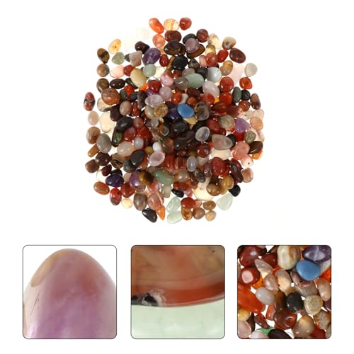 Pack Polished River Rocks Gravel for Aquarium Succulents Bonsai Planters Outdoor Landscaping Decorative Natural Pebbles for Walkways Fountains and Crafts
