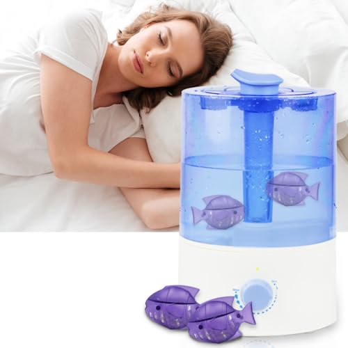 Humidifier Cleaner 6 Pack,Humidifiers Fish Tanks Cleaner,Warm&Cool Most Humidifiers and Fish Tank,Purifier Water (Purple) - color: Purple