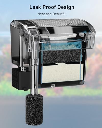 OCHIKI 4 Sets Aquarium Tank Filter Maintenance Kit Fit for AquaClear 50, Three-Stage Filtration Tank Carbon Filter & Foam Filter & Ceramic Rings & Bags for 20 to 50 Gallon Aquariums - size: for 20-50 Gallon