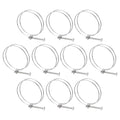 uxcell 10Pcs Double Wire Hose Clamp, 98-105mm Adjustable Stainless Steel Wire Hose Clips with M8 Bolt for Dust Collection Hose, Pump Hose Pipe - size: 98-105mm