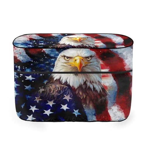 4th of July USA Propane Tank Cover 20 Pound Double Replacement Covers for RV/Trailer/Camper, RV Parts RV Accessories - color: 4th of July USA, size: S(20LB)