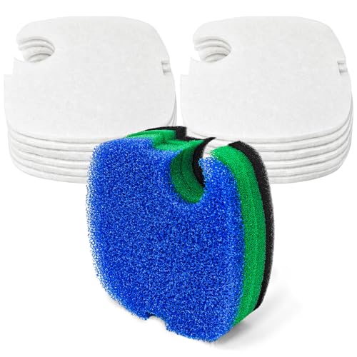 HW-304B Canister Filter Replacement for SUNSUN HW-304B/404B/704B/3000 CF500 Canister Filter Replacement for Aquarium Filter Pads Filter Media for SUNSUN，AQUA-TOP and Polar Aurora Canister Filter