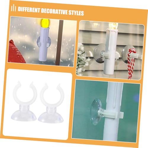 9pcs Aquarium Tube Clips Transparent Holders for Air Pump Tubing Firmly Secures Water Pipes Stability Enhancer for Fish Tank Decor and Functionality - size: 4.50X3.00X2.00CM