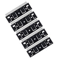hygger Stainless Steel Replacement Magnetic Scraper Blades Razor for HG-815 Cleaner 5-Pack (Medium)