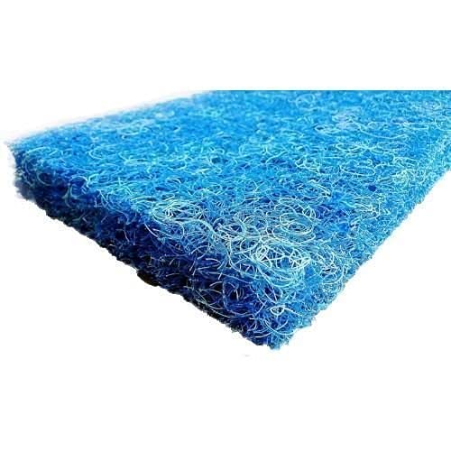 ViaAqua Extra Thick Japanese Filter Mat Aquarium Koi Pond Media Pad Custom Fit Sizes (20" x20" x1.75", Japan Mat) - size: 20" x20" x1.75"