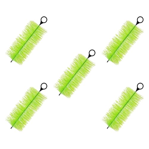 5Pcs Fish Pond Filter Brushes Fish Tank Aquarium Water Garden Pond Skimmer Easy to Use Pond Accessories Cleaning Brush, 30cm