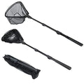 RESTCLOUD Fishing Landing Net with Telescoping Pole Handle, Fishing net Freshwater for Kids Men Women, Extend to 40-63 Inches - style: H: Aircraft-grade Aluminum Handle, 63" Full