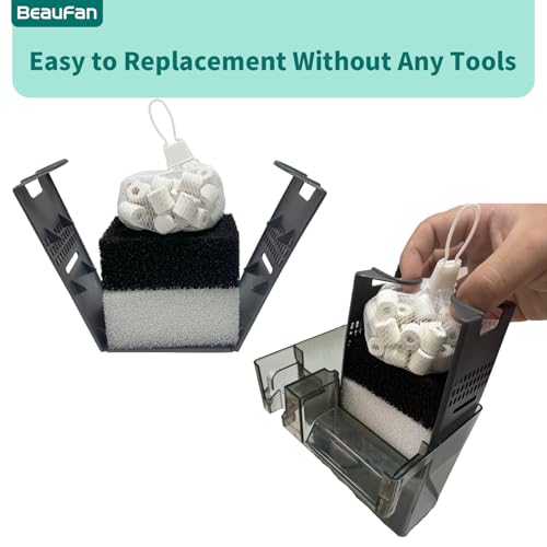 4 Set of Upgraded Three-Stage Filtration Tank Filter Maintenance Kit, Replacement for AquaClear 30/150 30-Gallon Aquarium - size: for 30 Power Filter