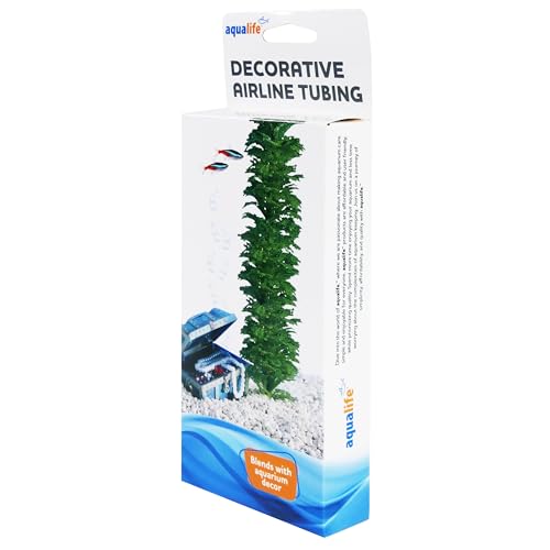 Penn-Plax Plant-Air Airline Tubing for Aquariums- 60" of Tubing That Looks Like an Aquarium Plant (PA1) - size: 60"