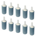 10 Pack Aquarium Air Stones - Air Pump Accessories of 1 Inch Cylinder Fish Tank Air Stone Aerator Bubble Diffuser for Nano Air Pumps Fish Tanks and Small Buckets - size: 10 PCS Air Stone