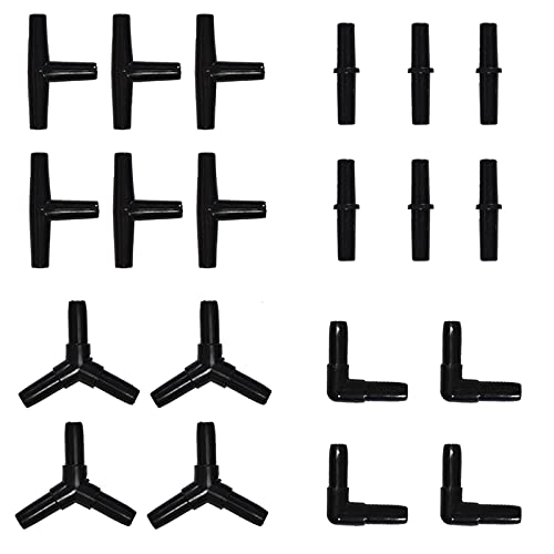 ALEGI 100 Feet 3/16 Inch Standard Aquarium Silicone Airline Tubing with Check Valves, Suction Cups and Connectors for Fish Tank, Hydroponics