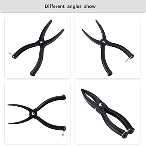 Dioche Fishing Pliers, Fishing Grip Gear Tool ABS Grip Tackle Fish Grip Tackle Fish Lip Holder Clamp with Ring