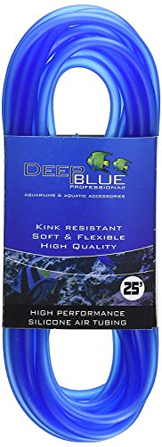 ADB12296 Silicone Air Tubing for Aquarium, 25-Feet (Assorted Colors)