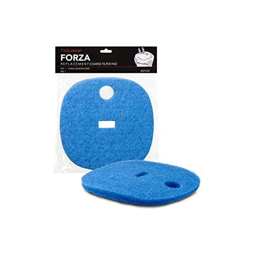 Aquatop Replacement Coarse Blue Filter Pad – Fits Forza FZ4 Canister Filters, Aquarium Filter Refills, Keeps Water Crystal Clear, Fish Filter Cartridge for Dirt & Debris - size: FZ4