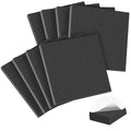 MYFAMIREA 8 PCS Adhesive Foam Padding Sheets Closed Cell Self Adhesive Sticky Foam Pads, 1/4" Thick 4'' x 4'' Neoprene Rubber Sheets Non-Slip Insulation Pads Vibration for Furniture Crafts Cars, Black - size: 4 x 4 x 1/4 IN