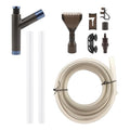Fish Tank Aquarium Vacuum Gravel Cleaner, Fish Tank Cleaner Kit, Aquarium Siphon Pump Gravel Cleaners, Water Change & Wash Sand Aquariums Cleaning Tools(COLOR:White)