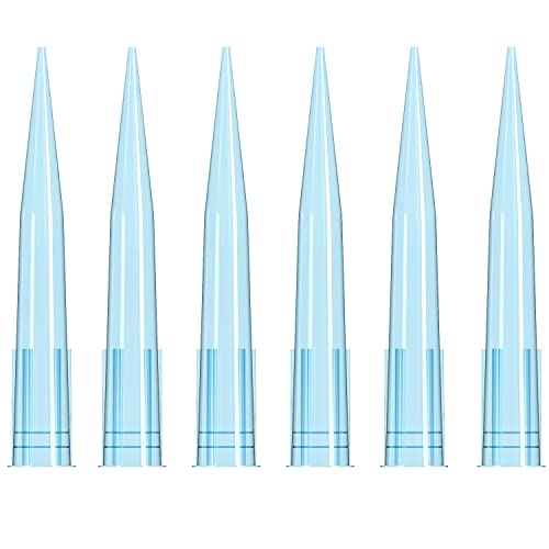 ONiLAB Pipette Tips 1000 UL/ 1mL 500 PCS Clear Blue Laboratory Universal Plastic Liquid Pipettor Tips Polypropylene (PP) Autoclavable - size: 1mL(500PCS)