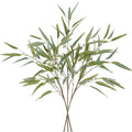 Melorca&Guilla Artificial Plants,3PCS 39" Green Fake Eucalyptus Stems,Faux Branches for Vase,Greenery Stems Artificial Branches for Shop Garden Office Home Décor (3, Green Eucalyptus)