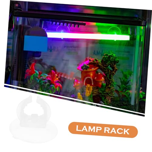 YARNOW 6pcs Professional Aquarium Light Bracket with Suction Cup Design for Easy Installation Suitable for Fish Tanks and Aquatic Plants Durable and Reliable Lamp Holder