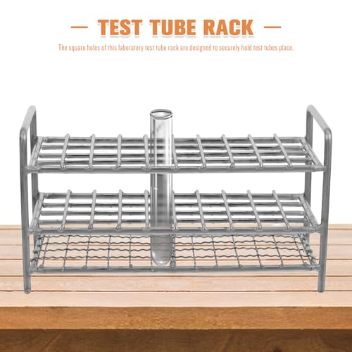 OUNONA Test Tube Rack Slot Storage Organizer for Laboratory High-Temperature Resistant Design Secure Structure Compact and Test Tube Holder