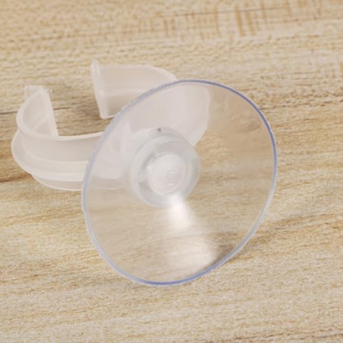 Abaodam 6 Pcs Window Candle Suction Cups Clamp Christmas Candle Suction Cups Holder - Aquarium Isolation Clip Air Hose Tube Holders Clamps for Fish Tank 32mm - size: Size 3