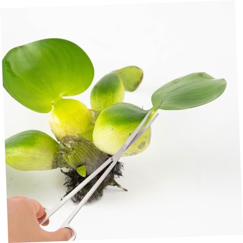 VICASKY Aquatic Plants Trimming Tool Kit Stainless Steel Scissors Tweezers and Rake Set for Aquarium Plant Care Fish Tank Maintenance and Aquascaping